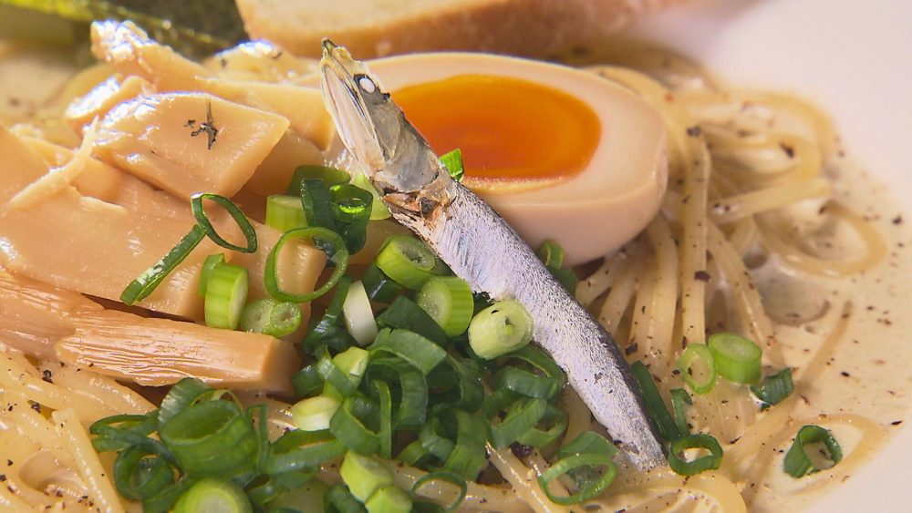 まるでラーメン？なトッピング