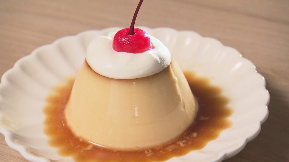 自家製の濃厚プリン